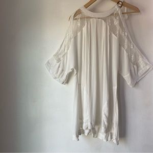 Free People XS Cold Shoulder Tunic Top
